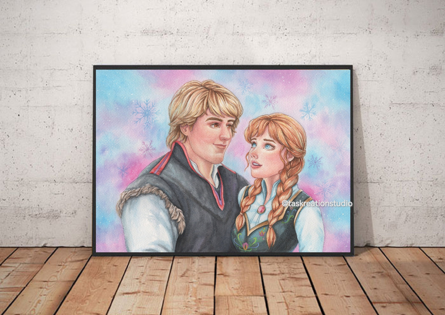 Princess Meets Ice Harvester Print