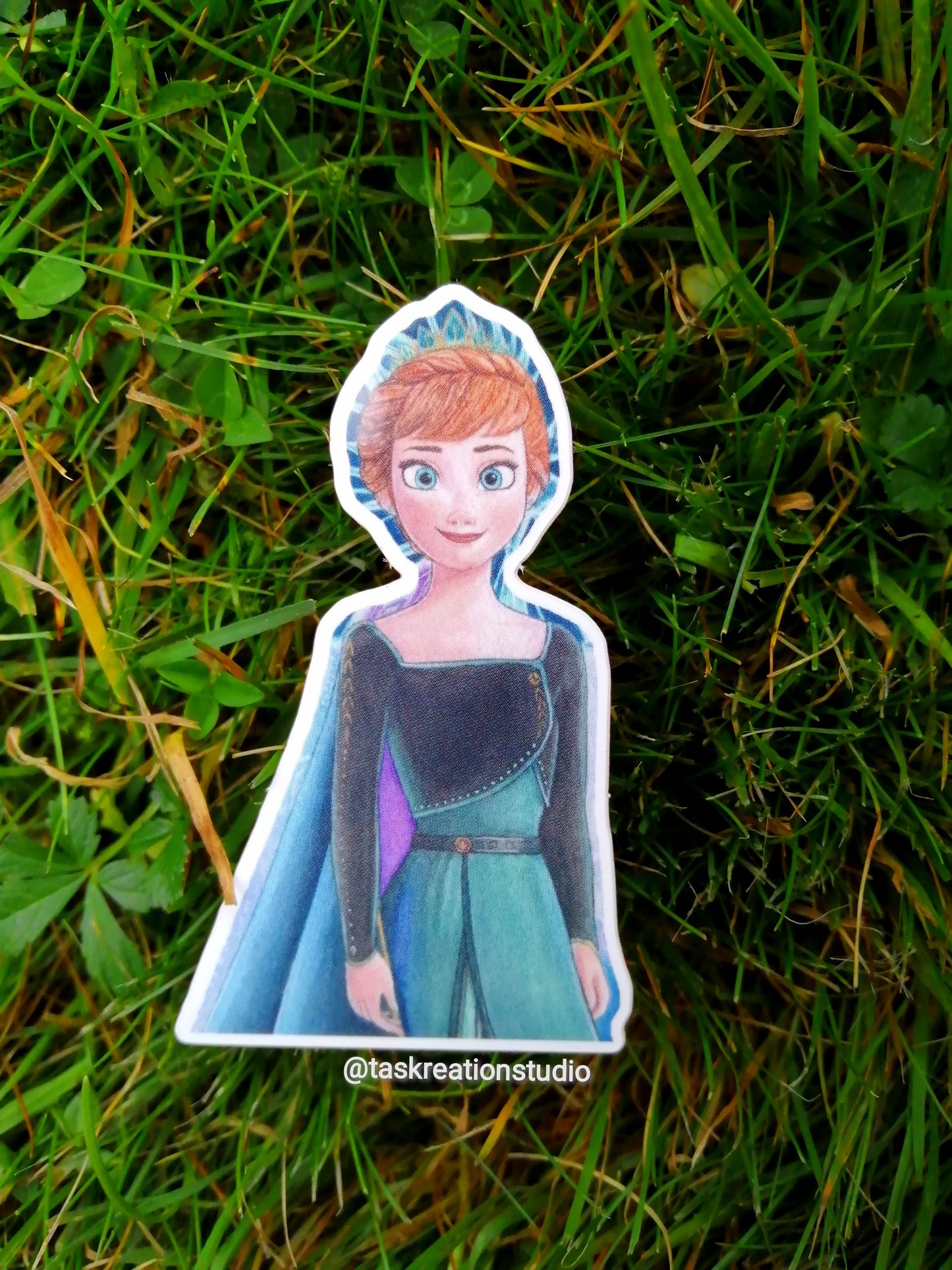 Glossy Vinyl Queen Sticker