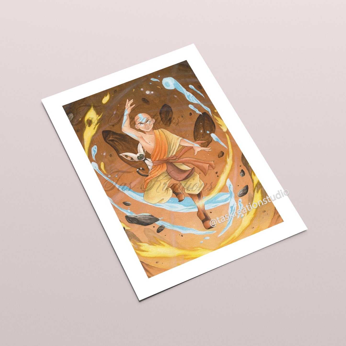Airbender Master Fine Art Print