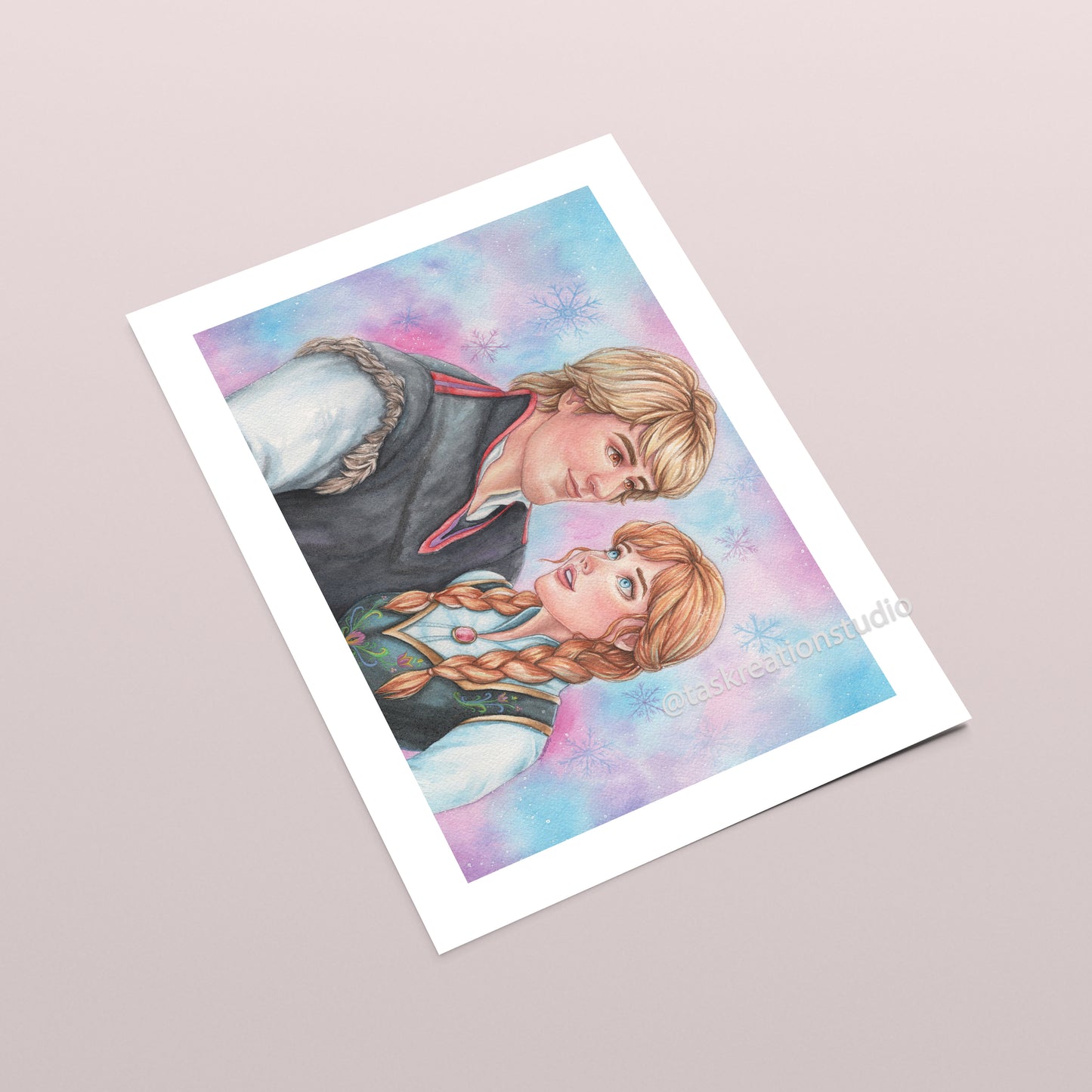 Princess Meets Ice Harvester Fine Art Print