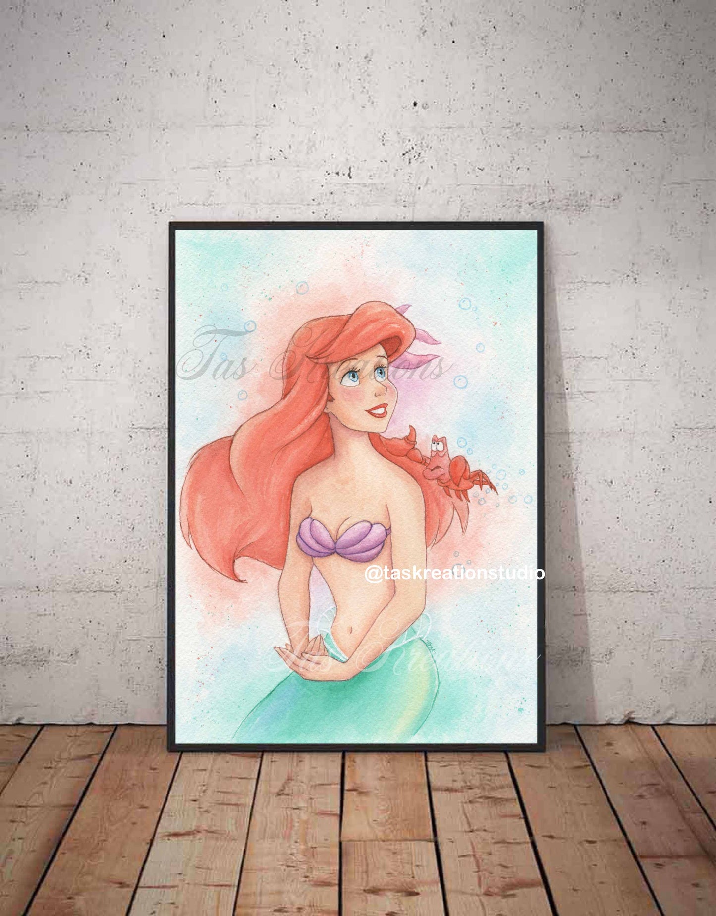 Mermaid Heroine Print