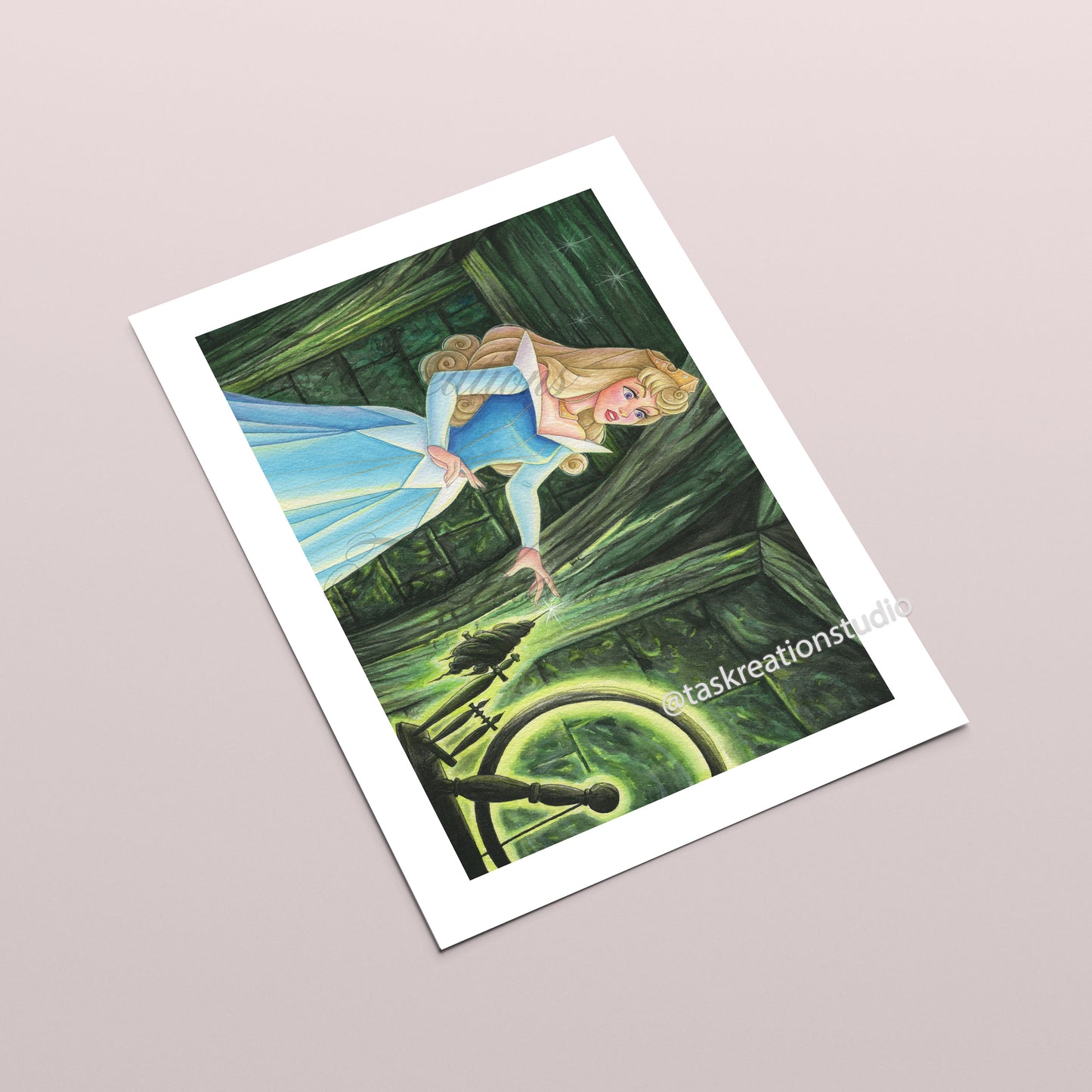 Spinning Wheel Fine Art Print