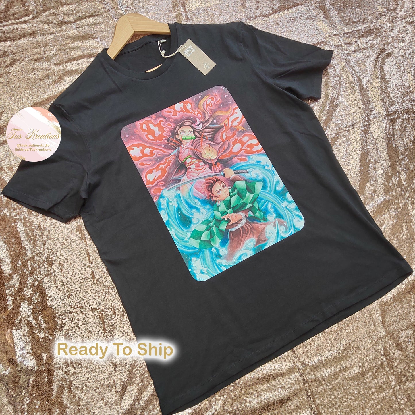 RTS Slayer Siblings Tee Size XL