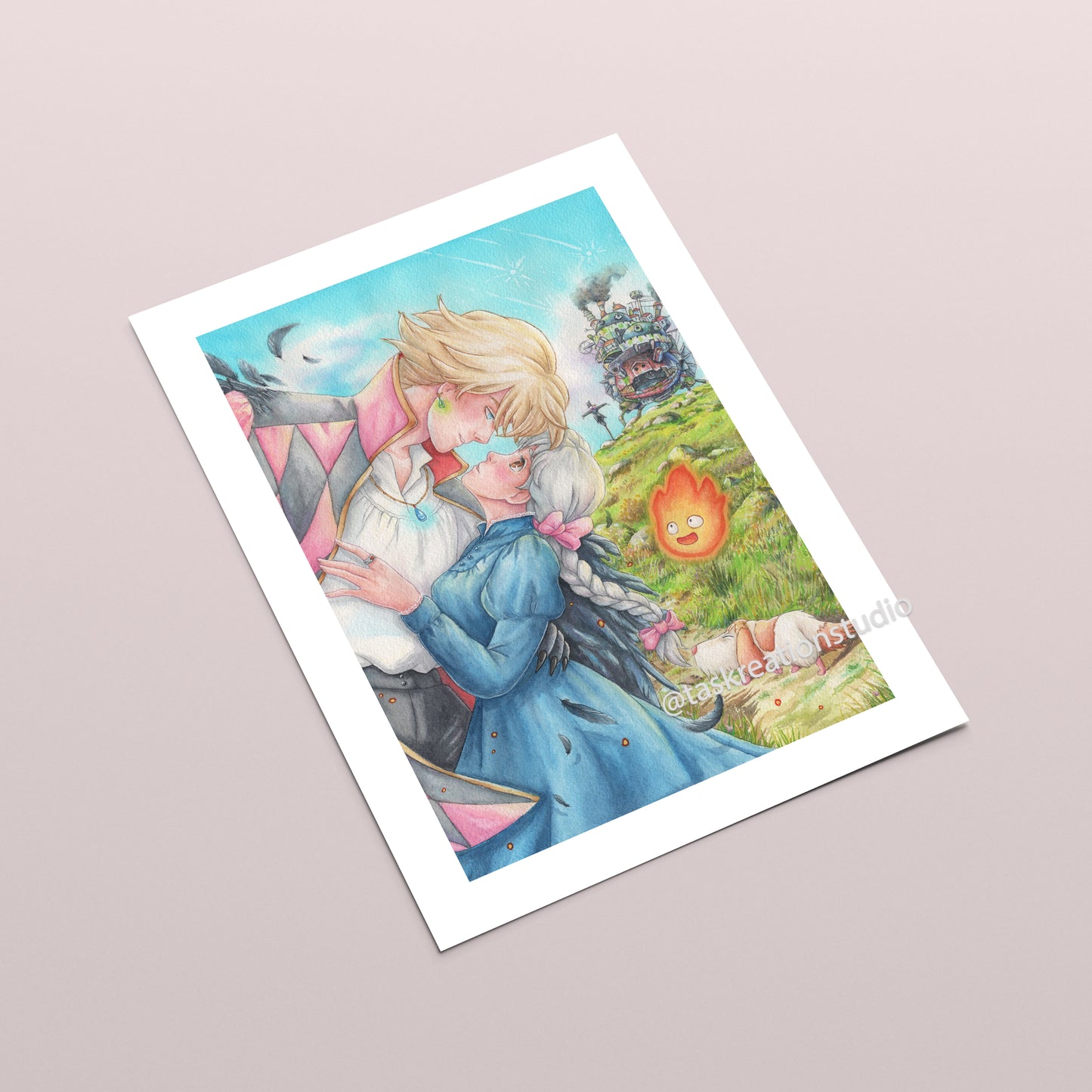 Wizard and Sophie Fine Art Print