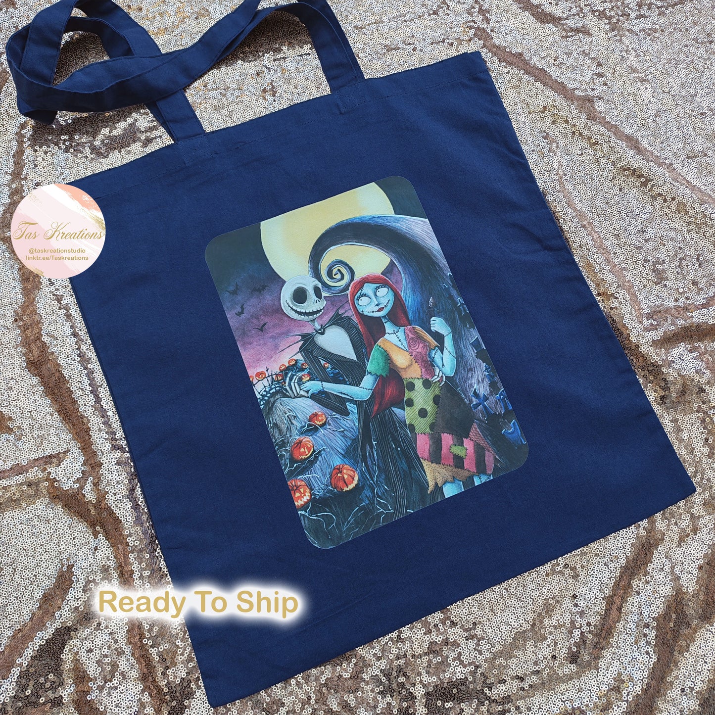 RTS Dead Lovers Navy Tote
