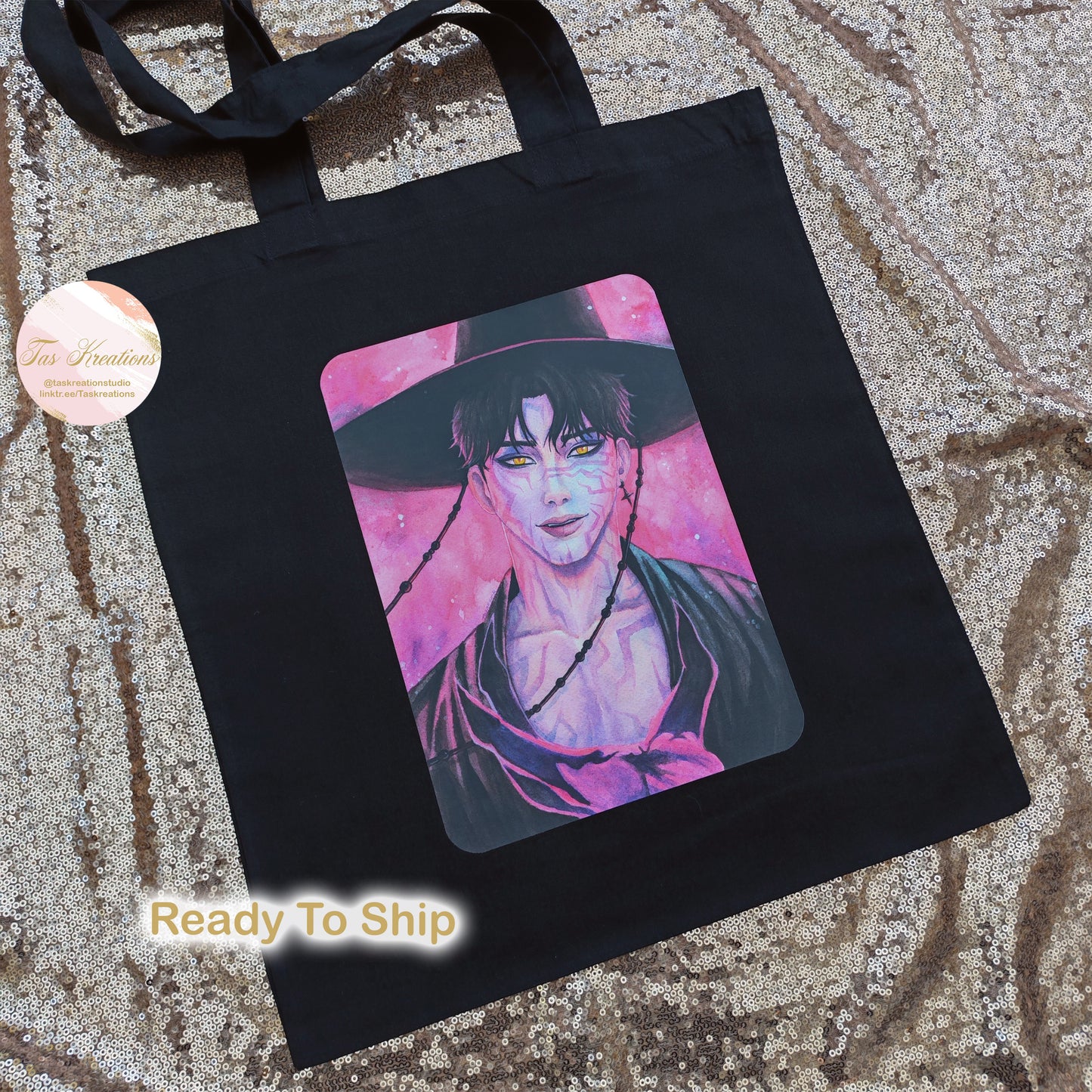 RTS Jinu SB Black Tote