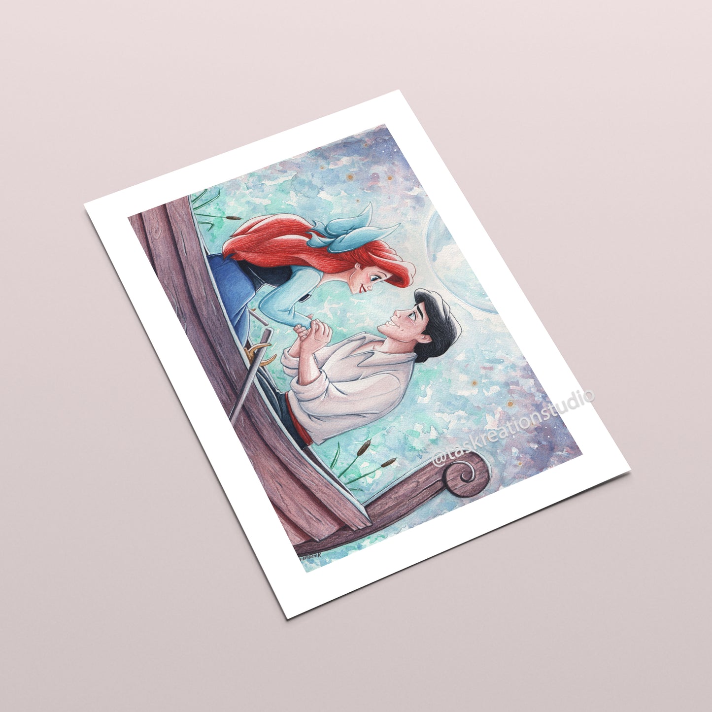 Boat Kiss Fine Art Print