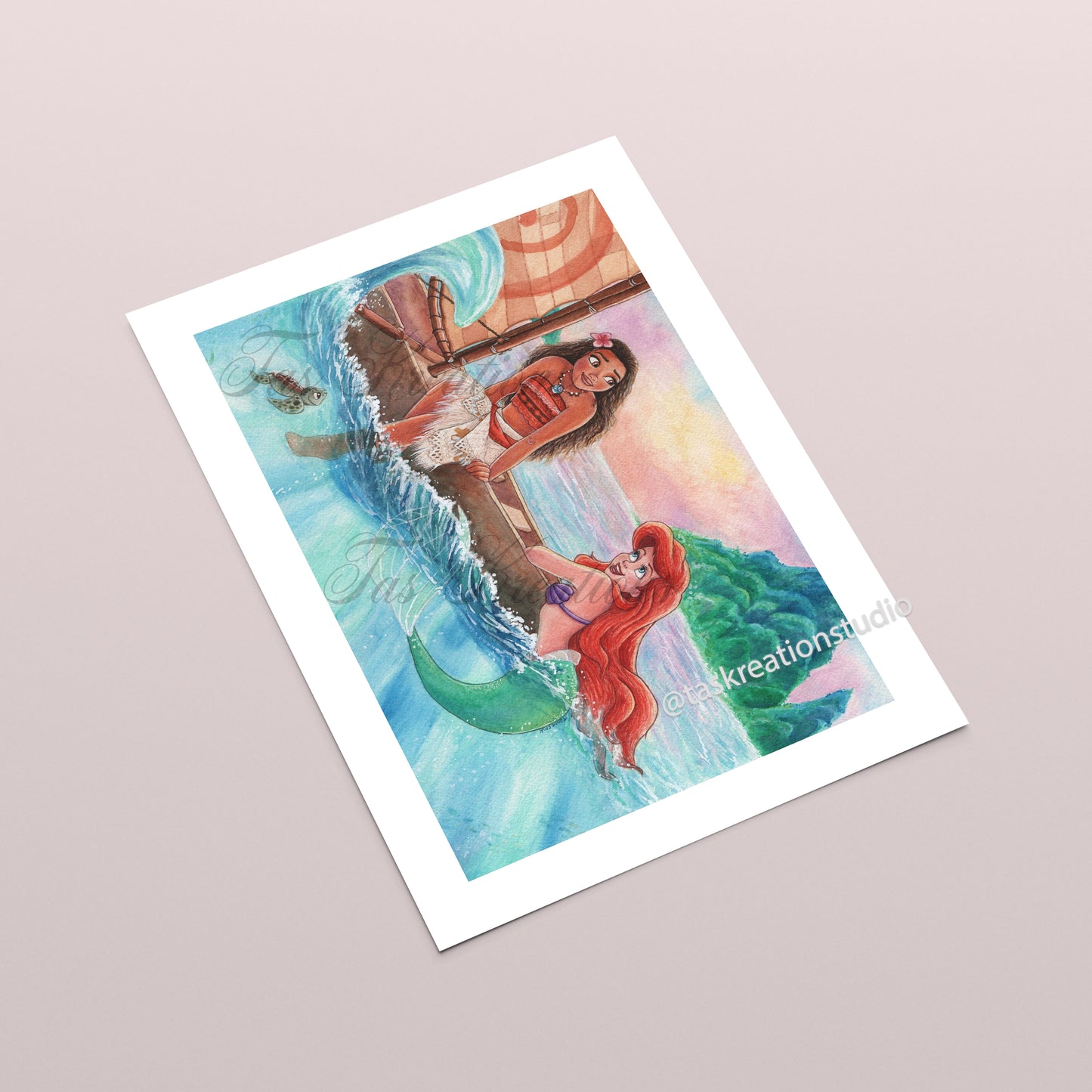Ocean Princesses Fine Art Print