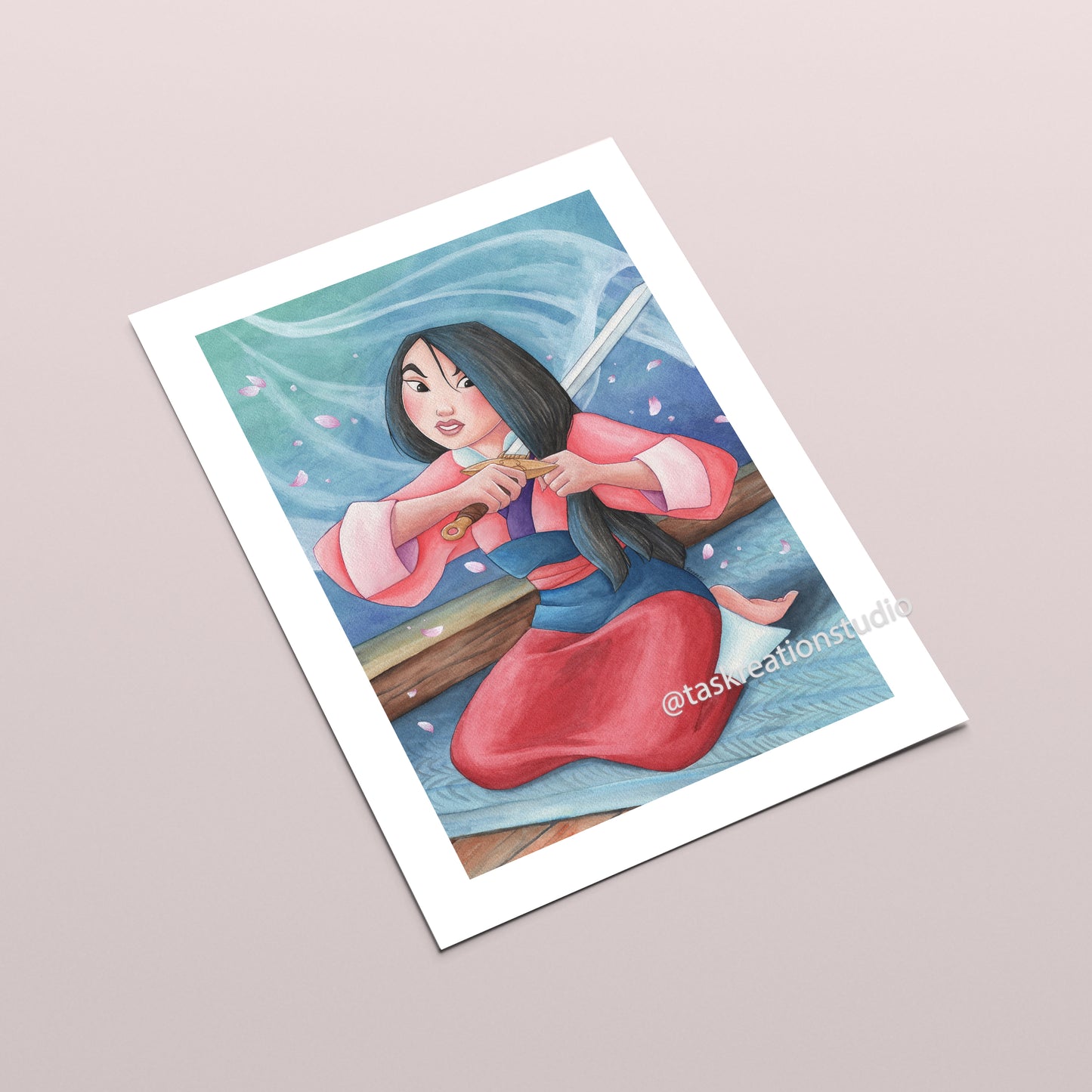 Sword Hair Cut Fine Art Print