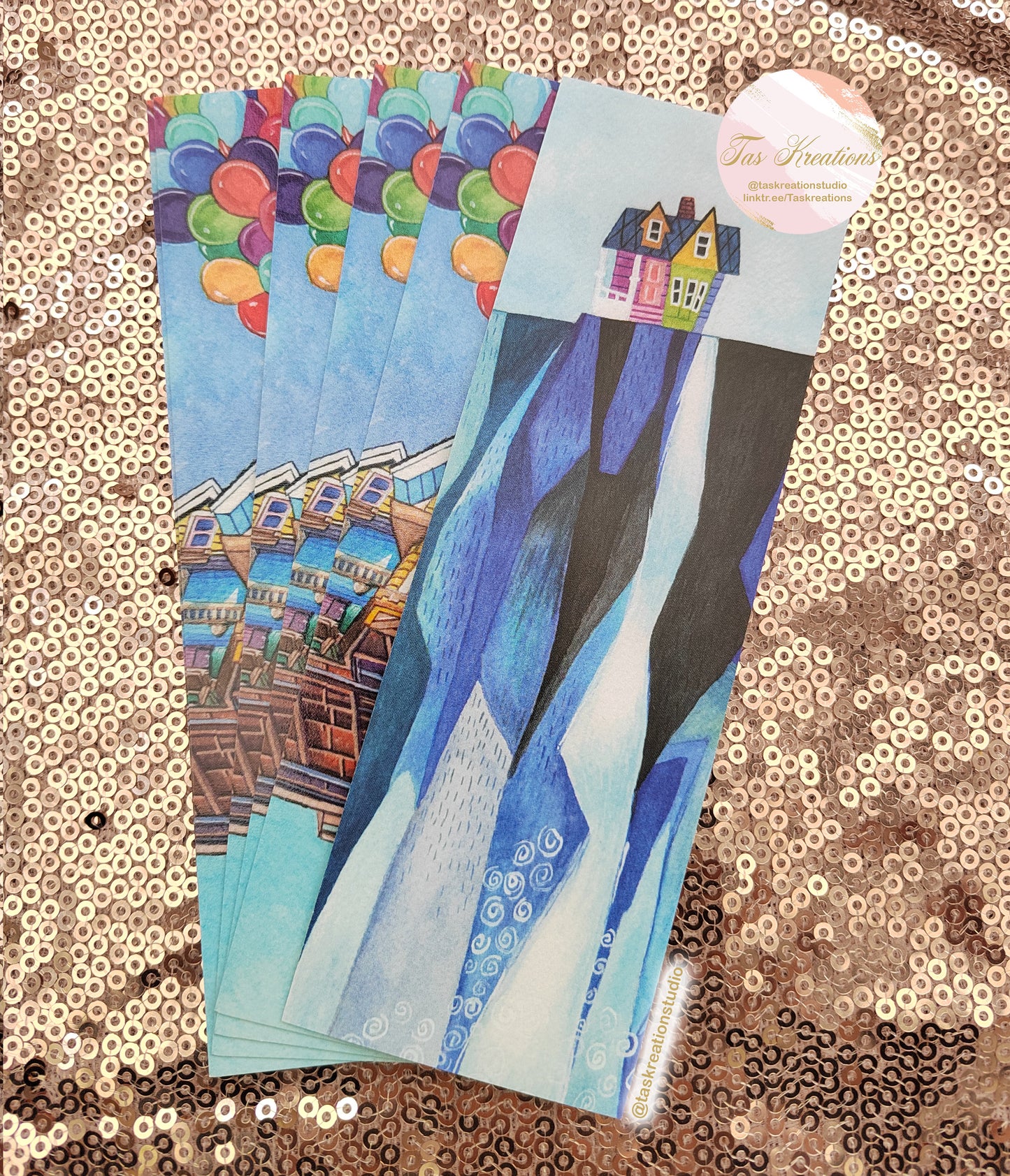 Balloon House Bookmark Accessory