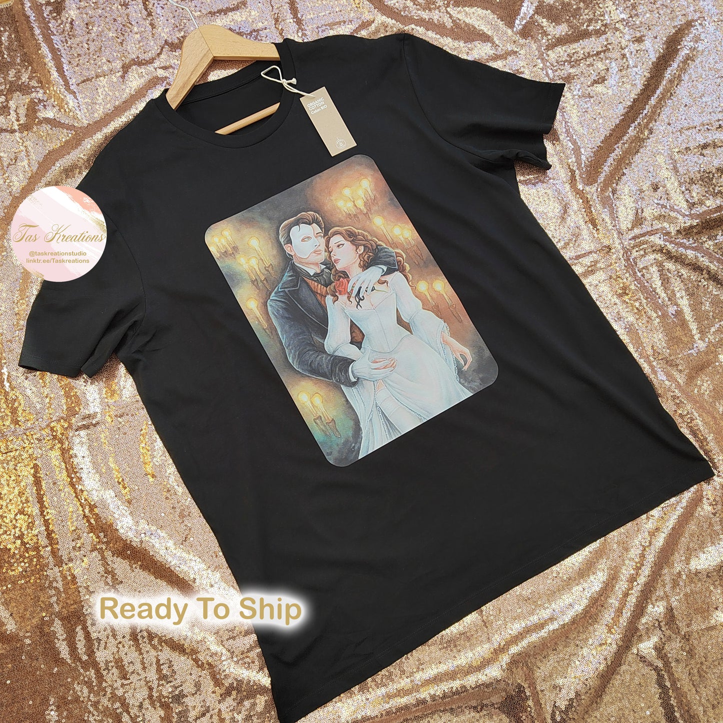 RTS Erik and Christine Tee Size 3XL