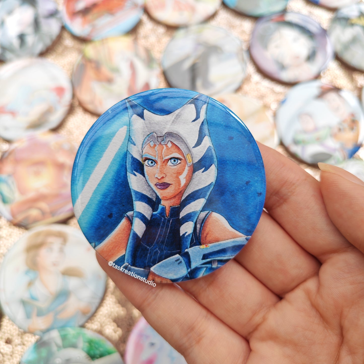 Thano Button Badge Accessory