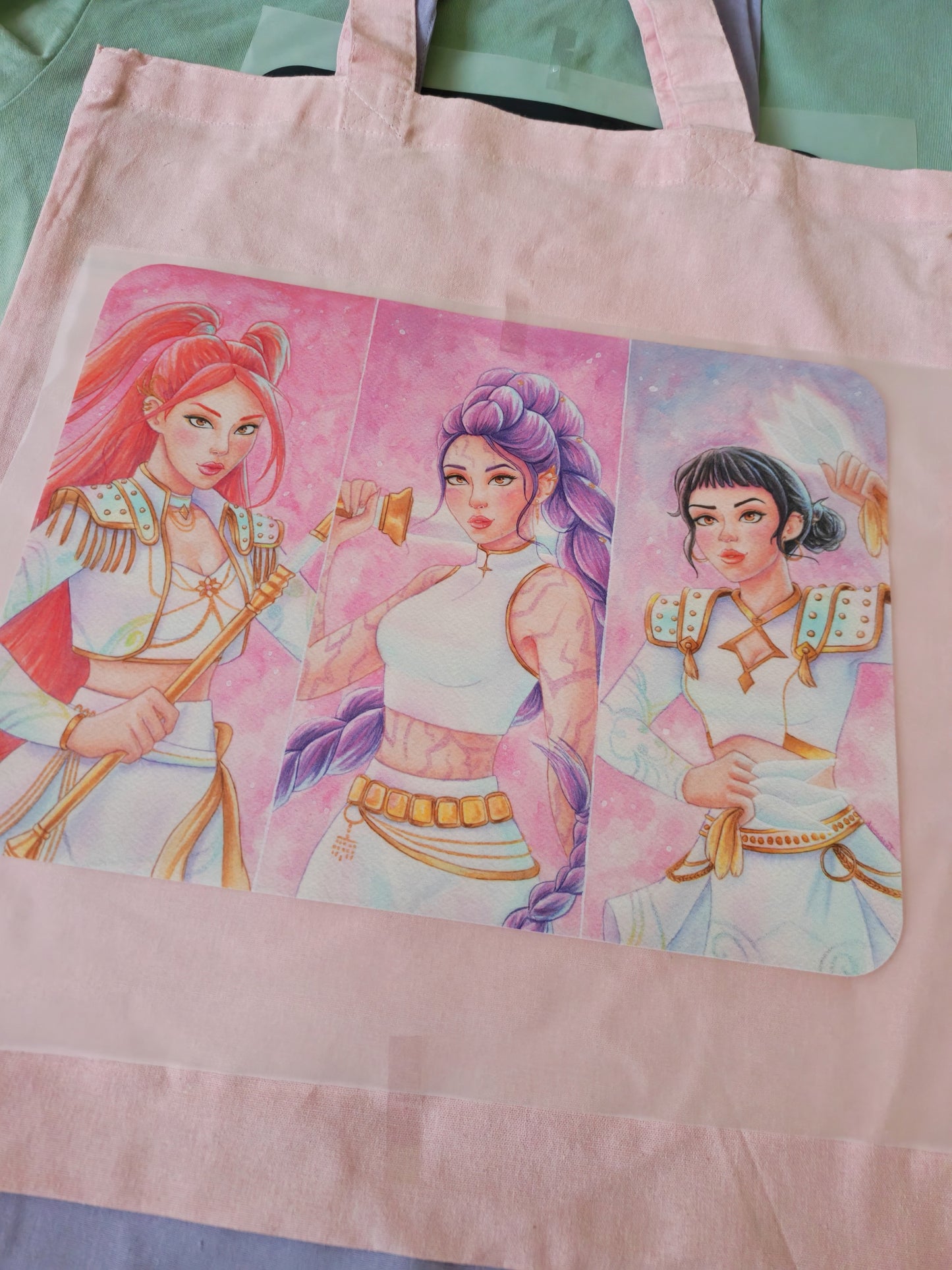 Second - Mirrored Huntrix Tee & Totes Pre-Order