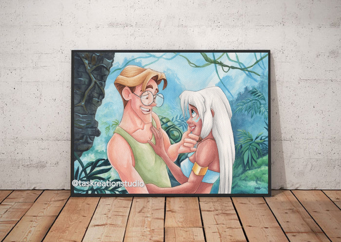 Explorer and Queen Print