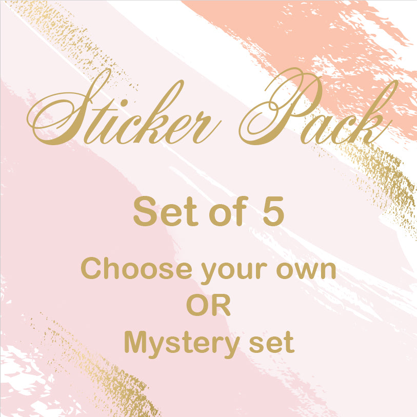 Sticker Pack - Set of 5