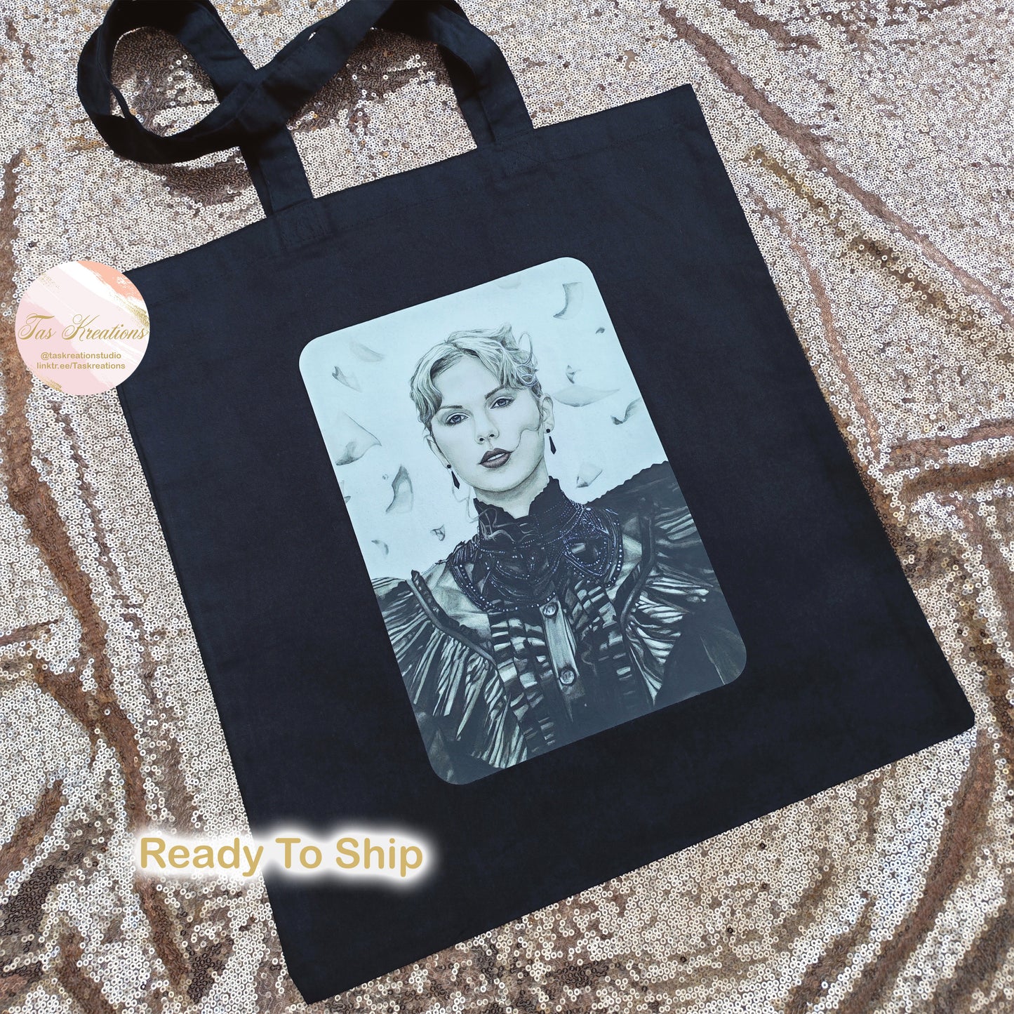 RTS Fortnight Black Tote