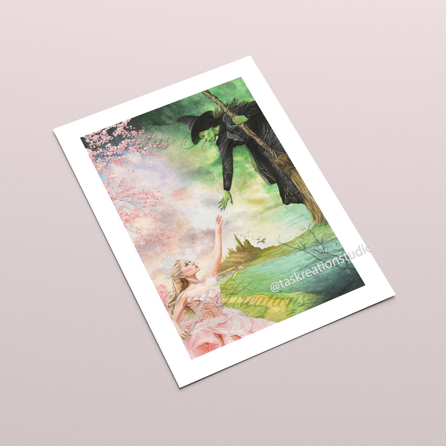 The Witch and The Good Fine Art Print