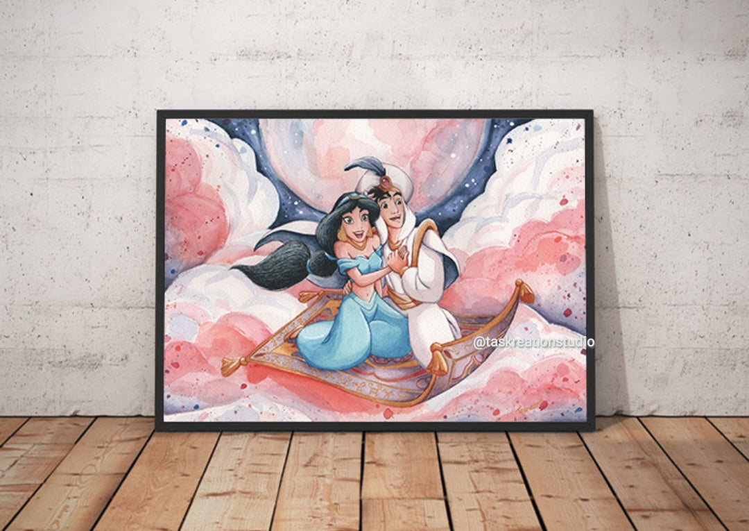 Cloud Carpet Ride Print