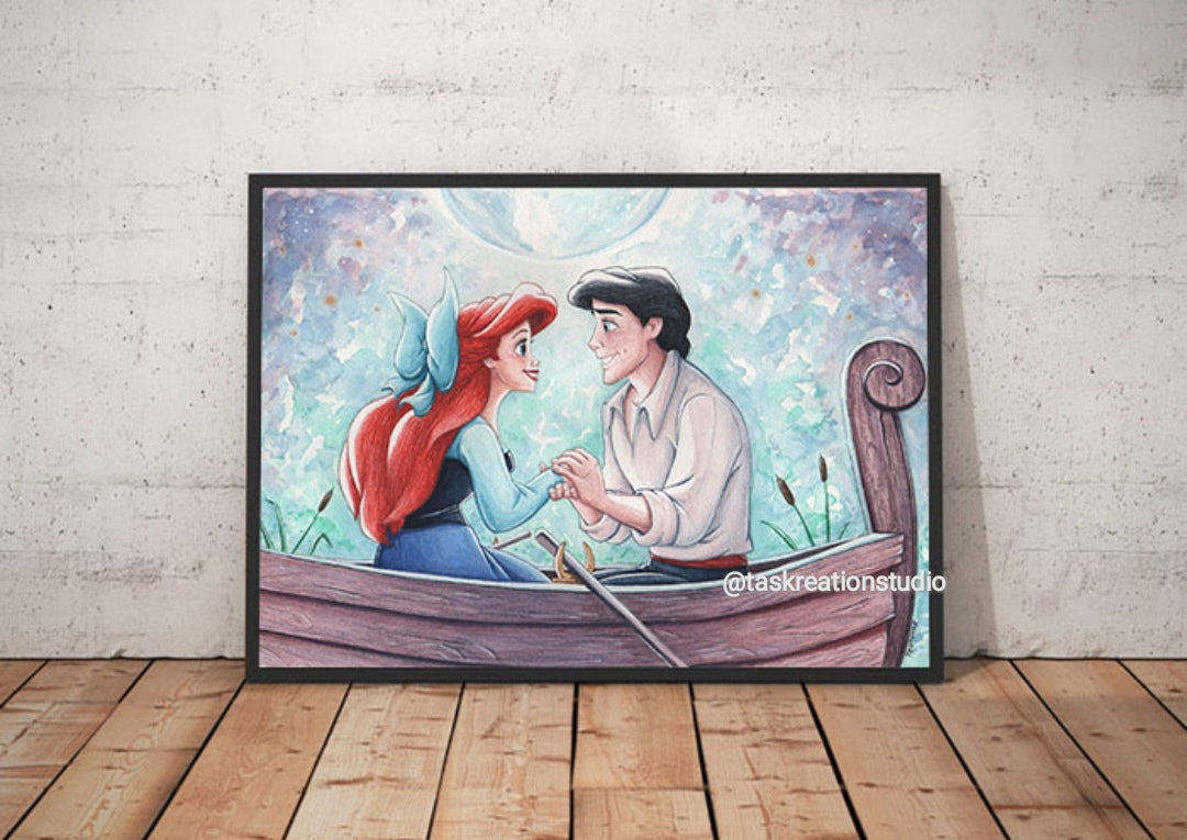 Boat Kiss Print