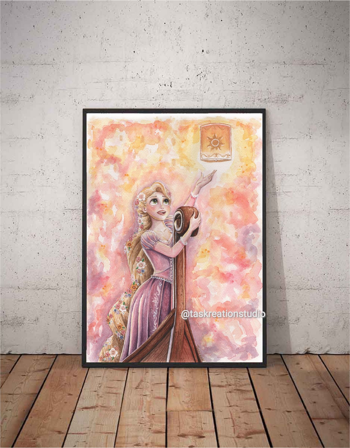 Sun Lantern Princess Print