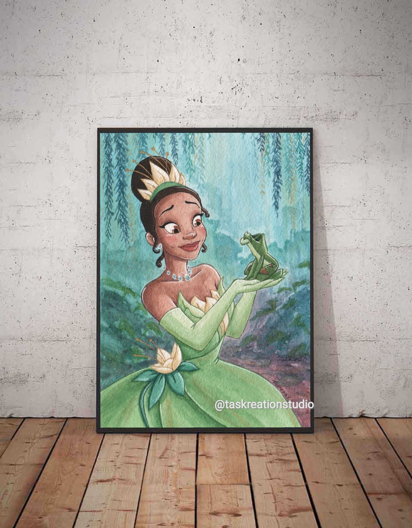 Frog Kiss Print