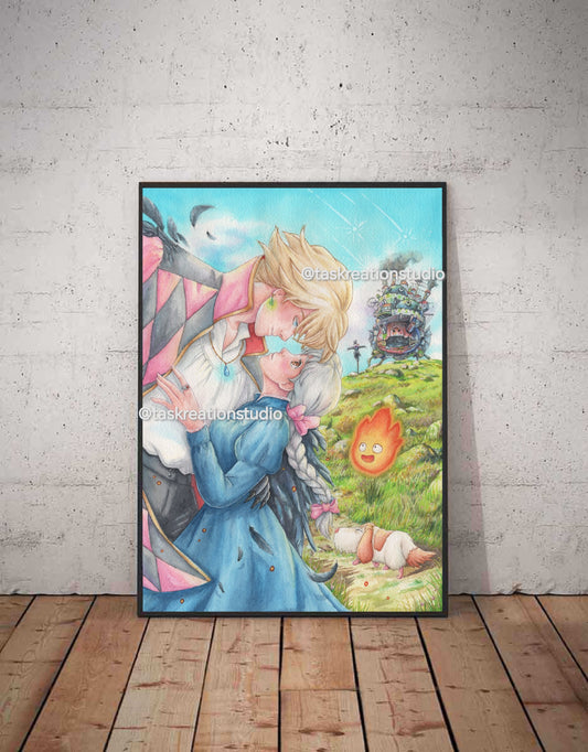 Wizard and Sophie Print