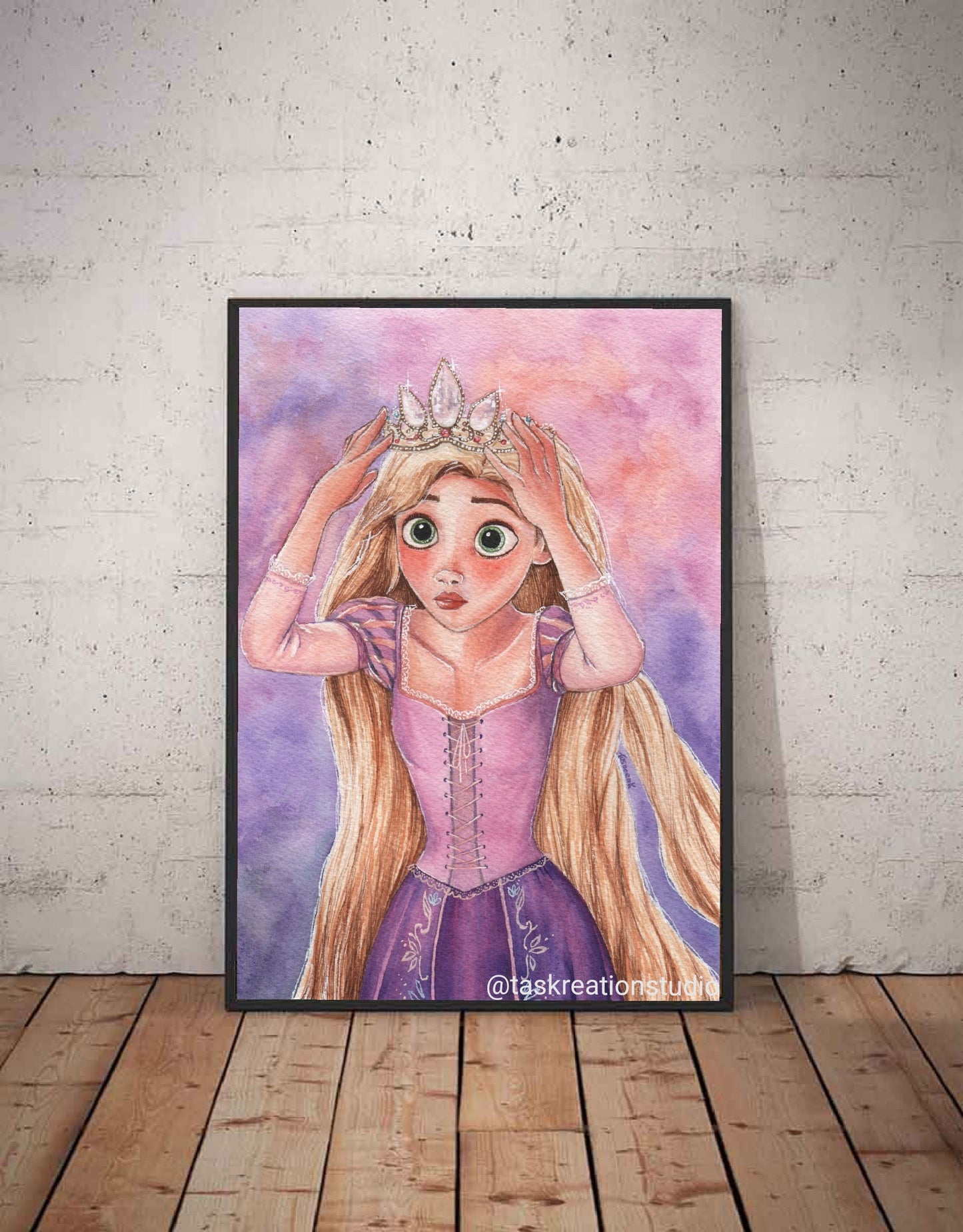 Sun Princess Crown Print