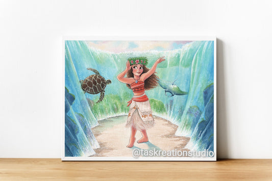 Ocean Dance Print