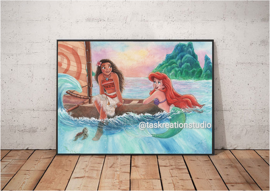 Ocean Princesses Print