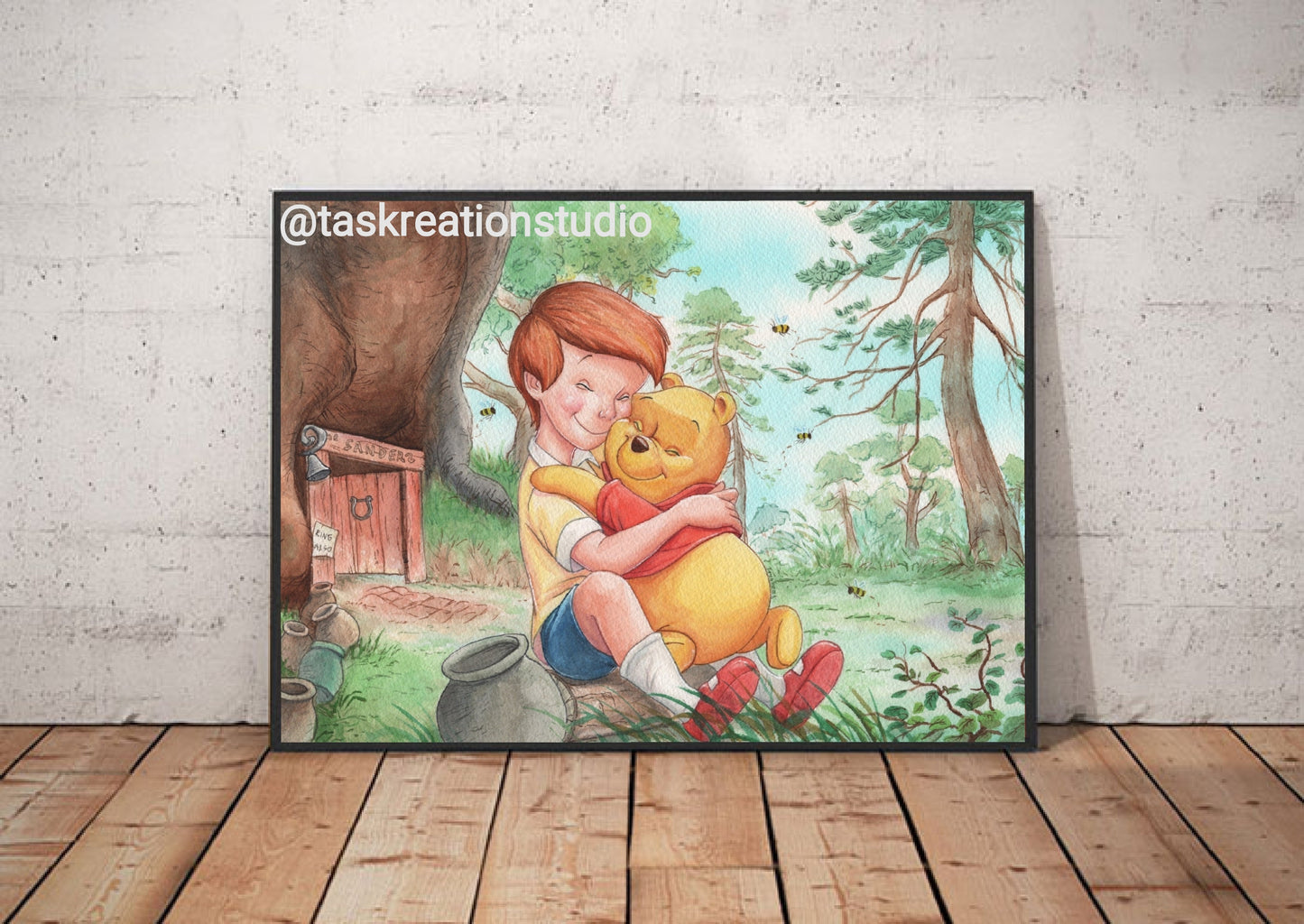 Boy and Bear Print