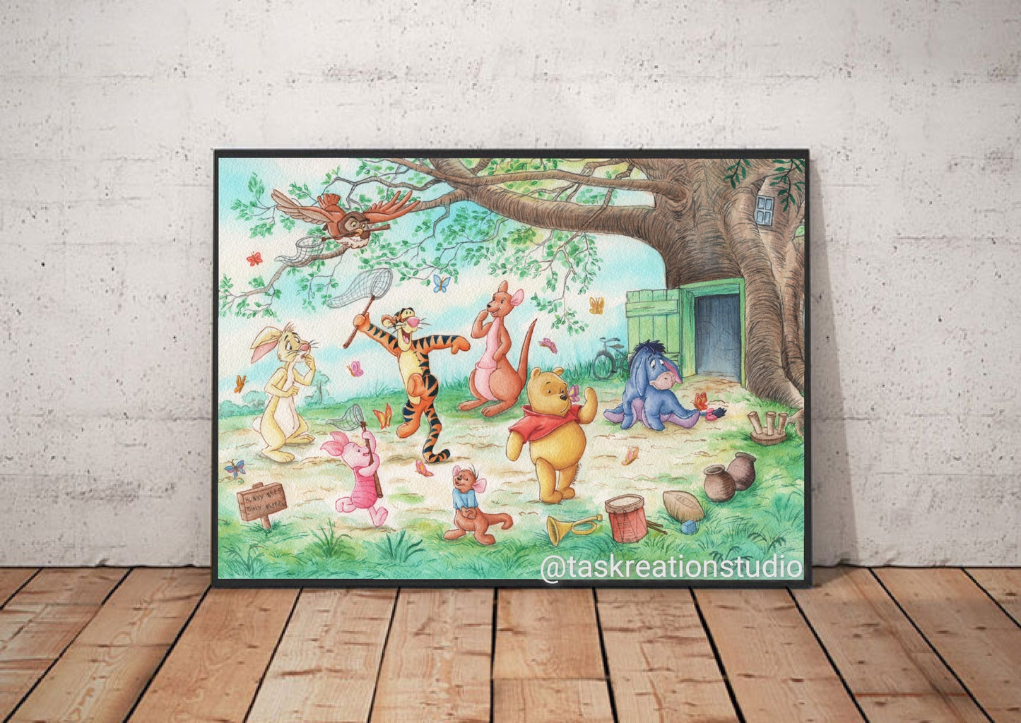 Woodland Friends Print