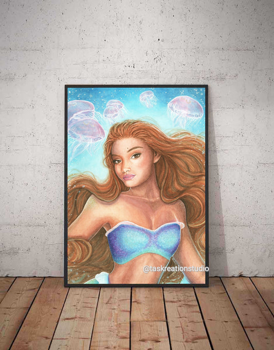 Halle Jellyfish Print