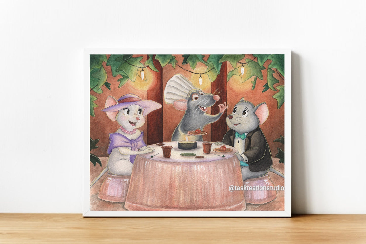 Rat Restaurant Print