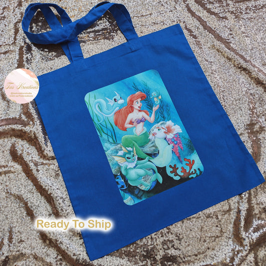 RTS Underwater Friends Royal Blue Tote