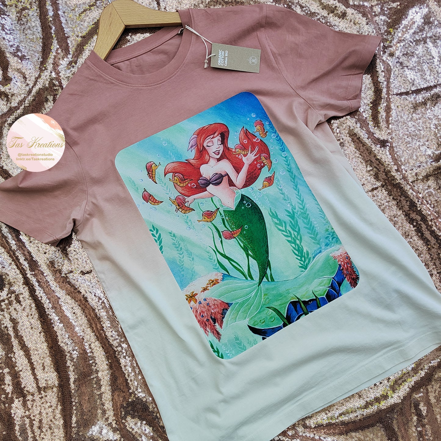 Seahorse Mermaid T-Shirt