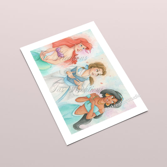 Renaissance Heroines Fine Art Print