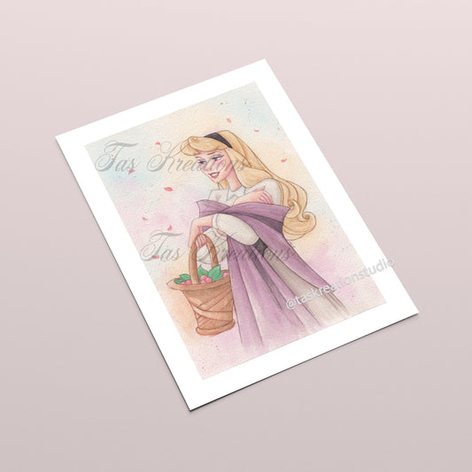 Sleeping Heroine Fine Art Print