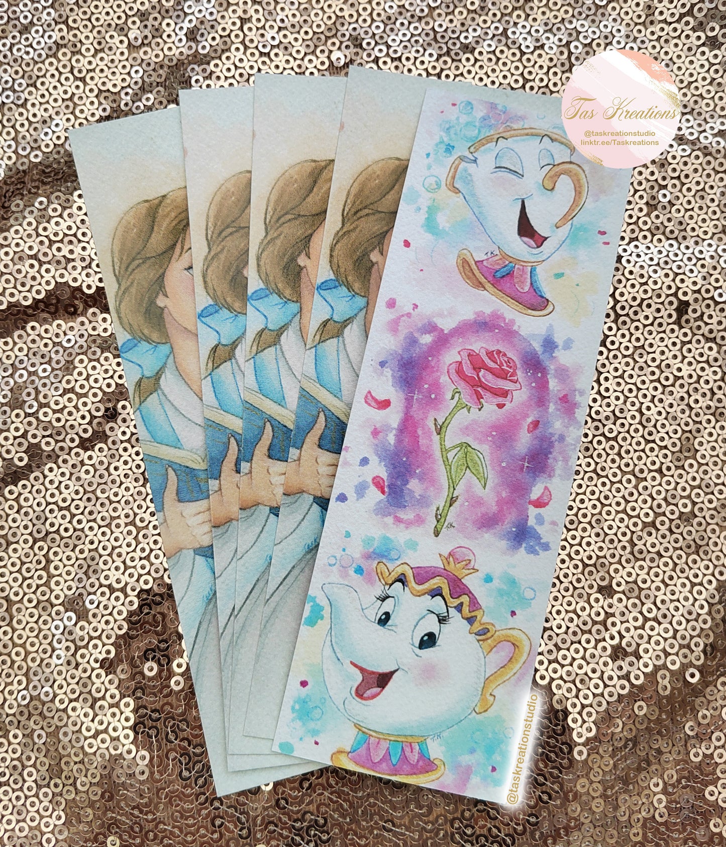 Beauty of Heroine Bookmark Accessory