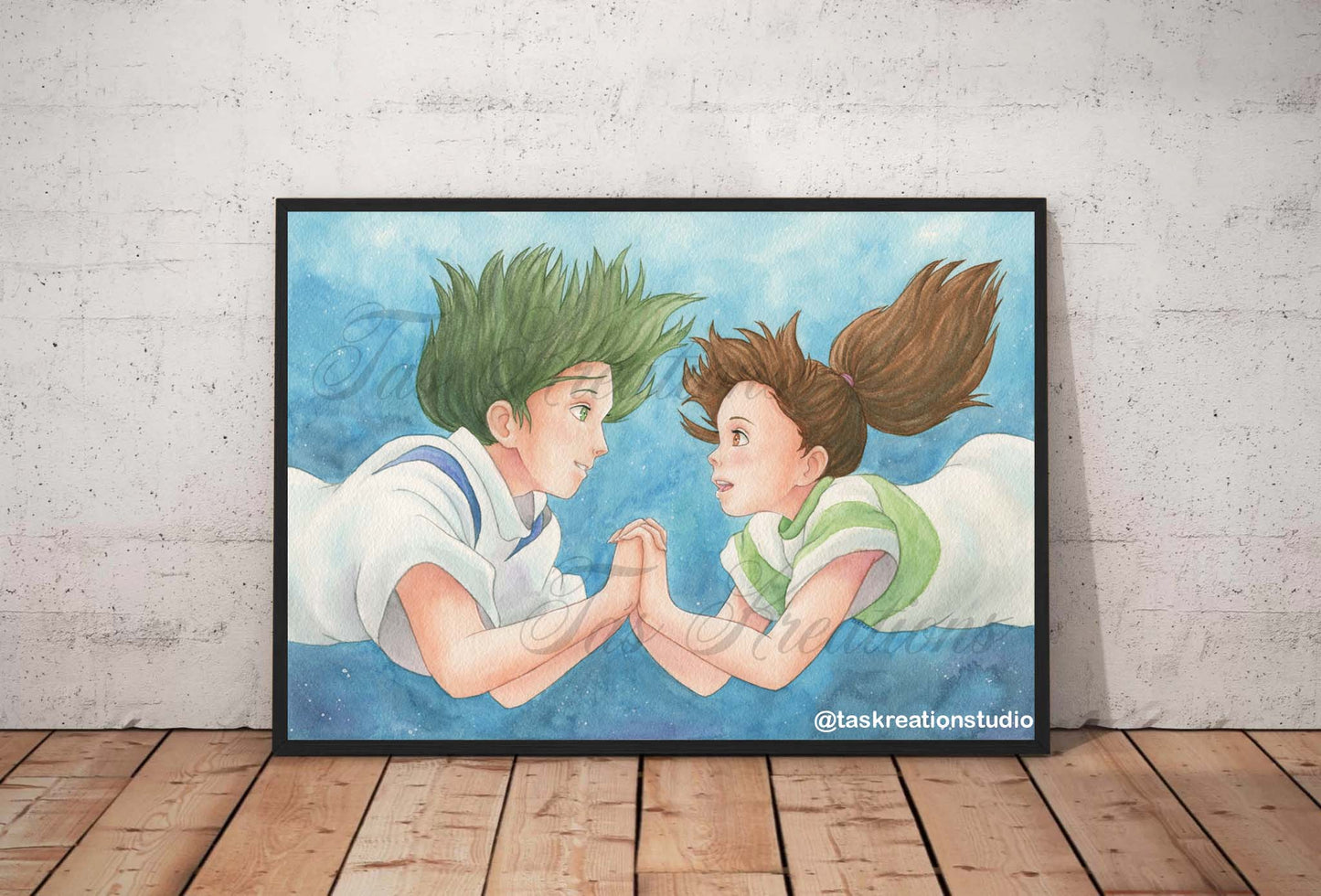 Freed River Spirit Print