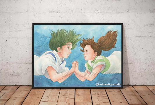 Freed River Spirit Print