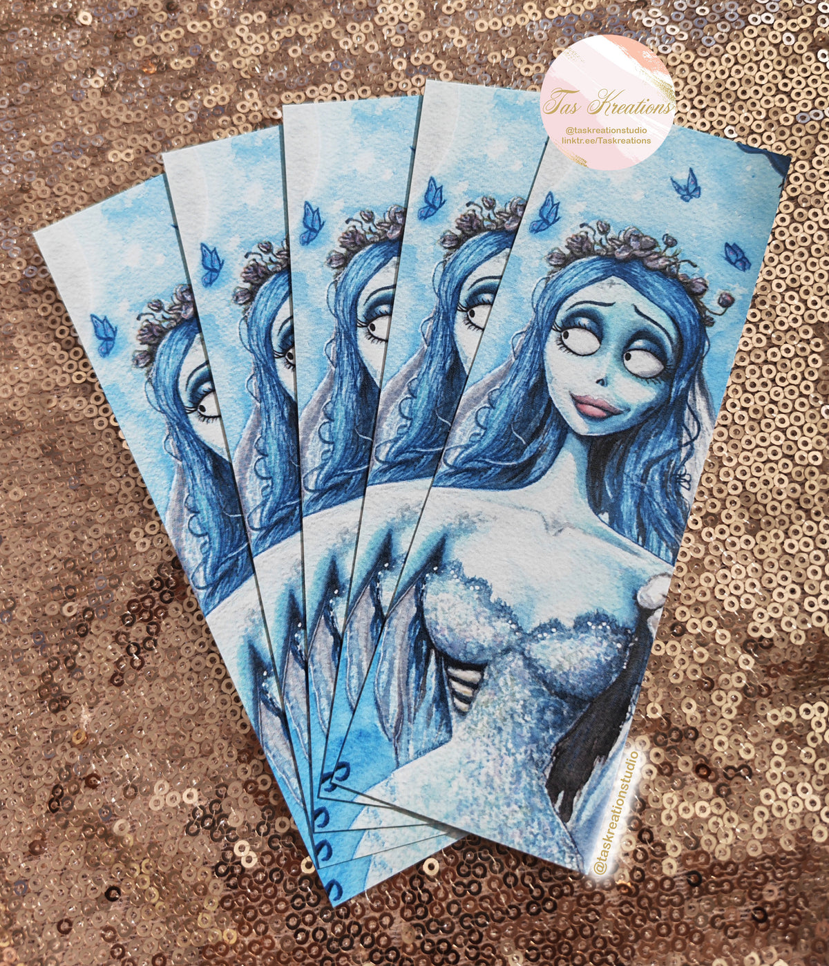 Dead Bride Bookmark Accessory