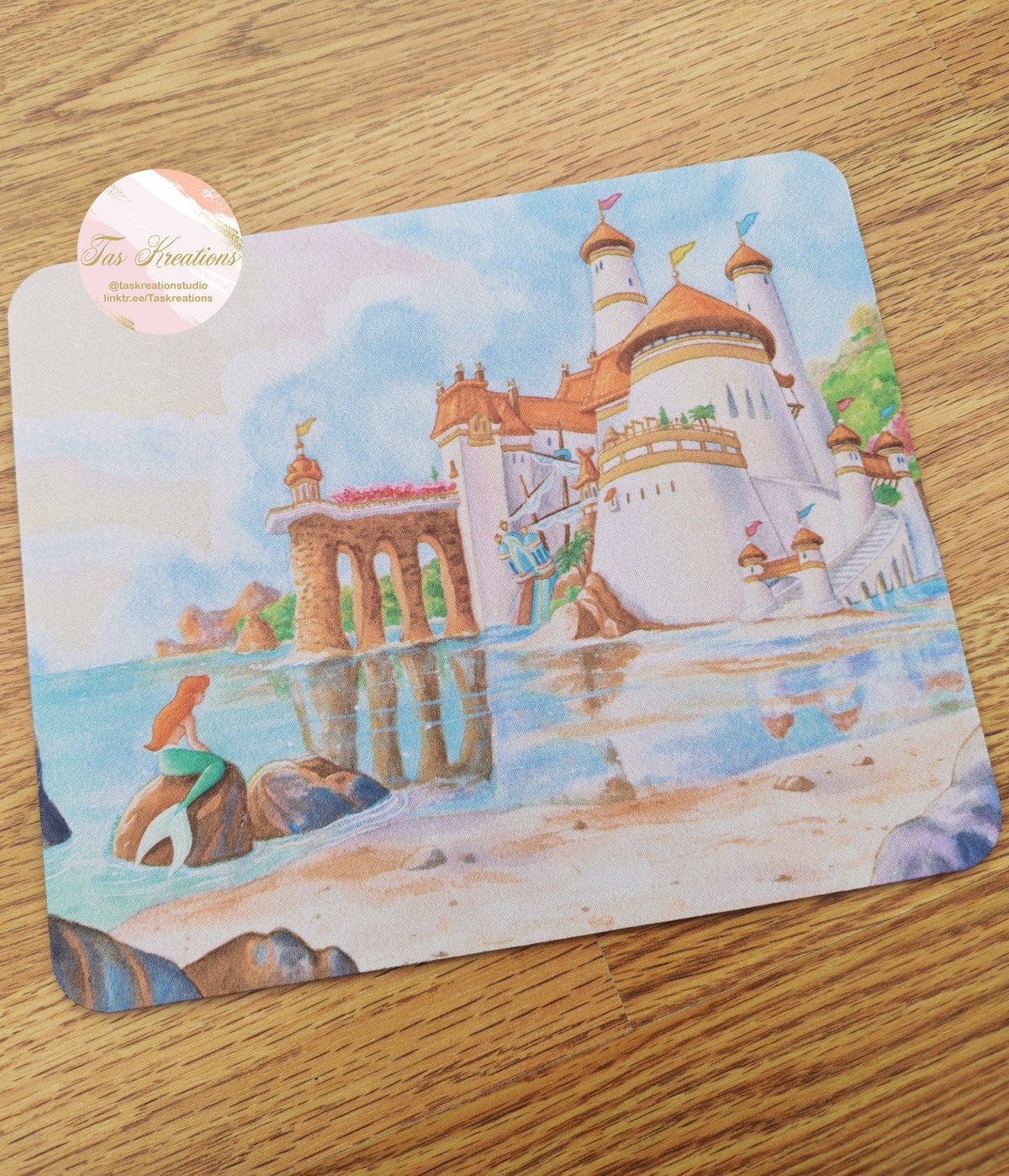 Sea Castle Mouse Mat