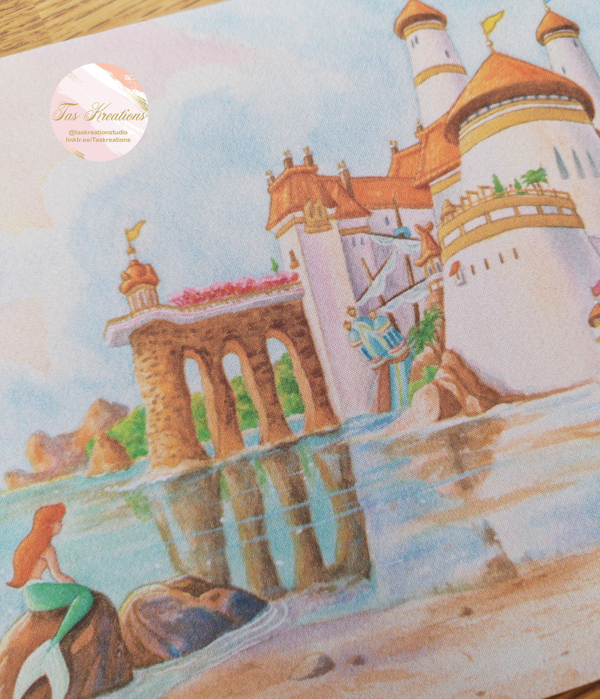 Sea Castle Mouse Mat