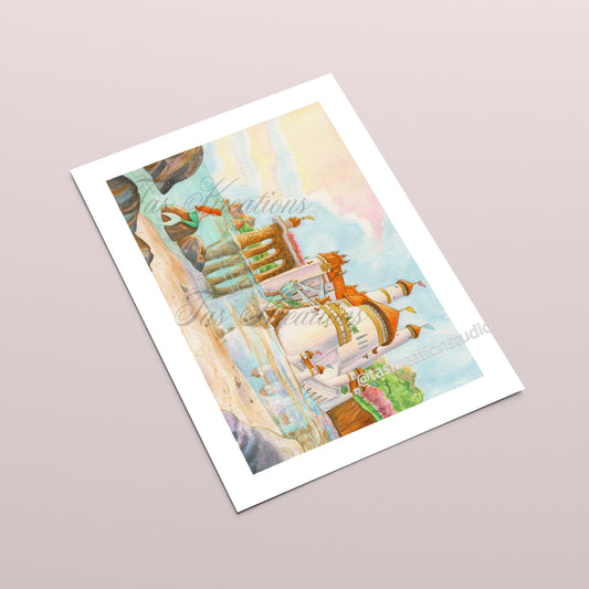 Sea Castle Fine Art Print