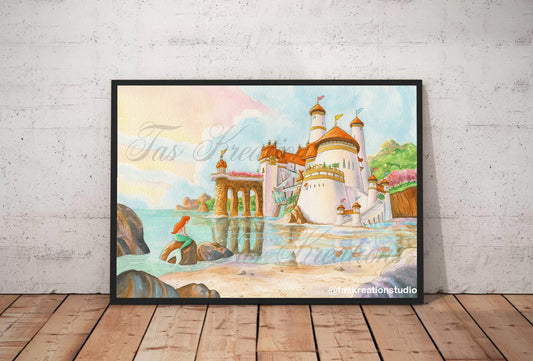 Sea Castle Print