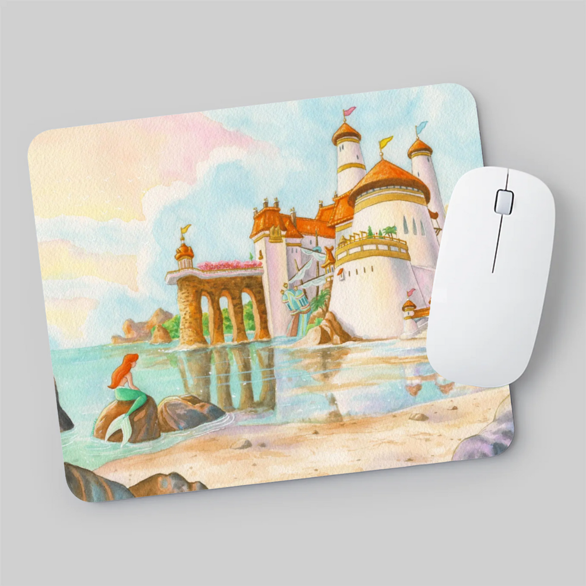 Sea Castle Mouse Mat