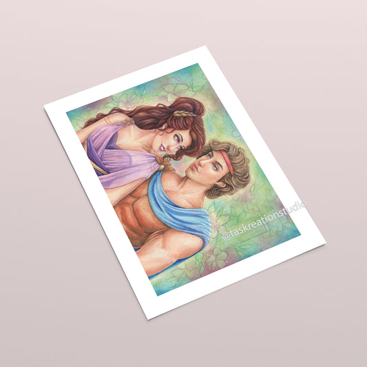 Demigod Romance Fine Art Print