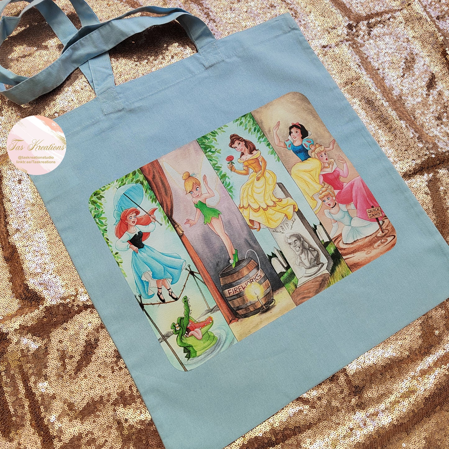 HM Princesses Tote Bag