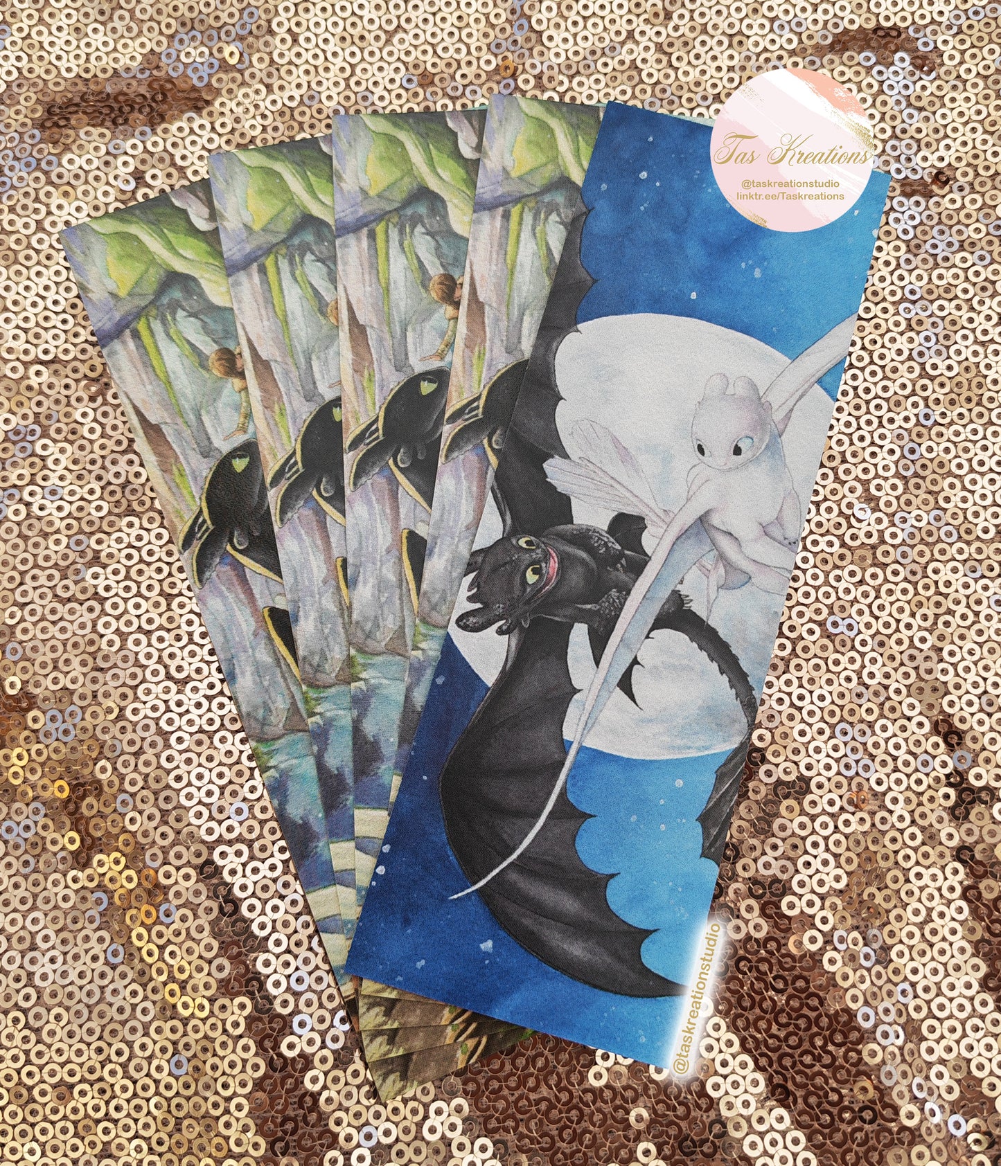 Dragon Friend Meeting Bookmark Accessory