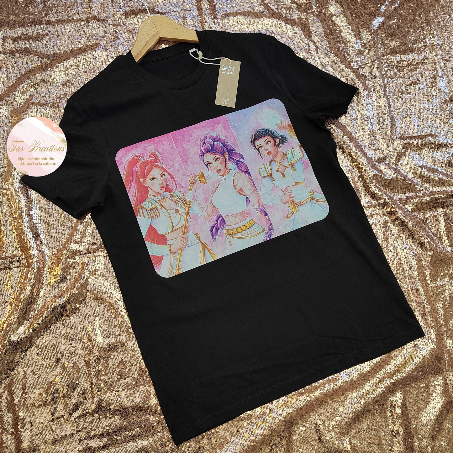 Second - Mirrored Huntrix Tee & Totes Pre-Order